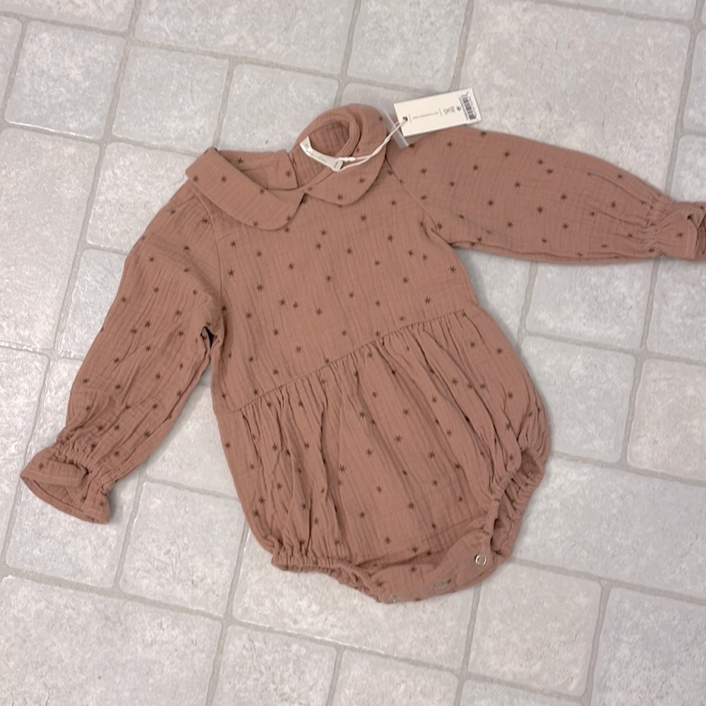 Rylee + Cru bubble onesie